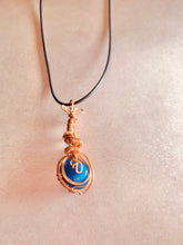 Load image into Gallery viewer, Blue Onyx Crystal Pendant
