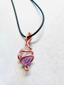 Amethyst Healing Stone Pendant