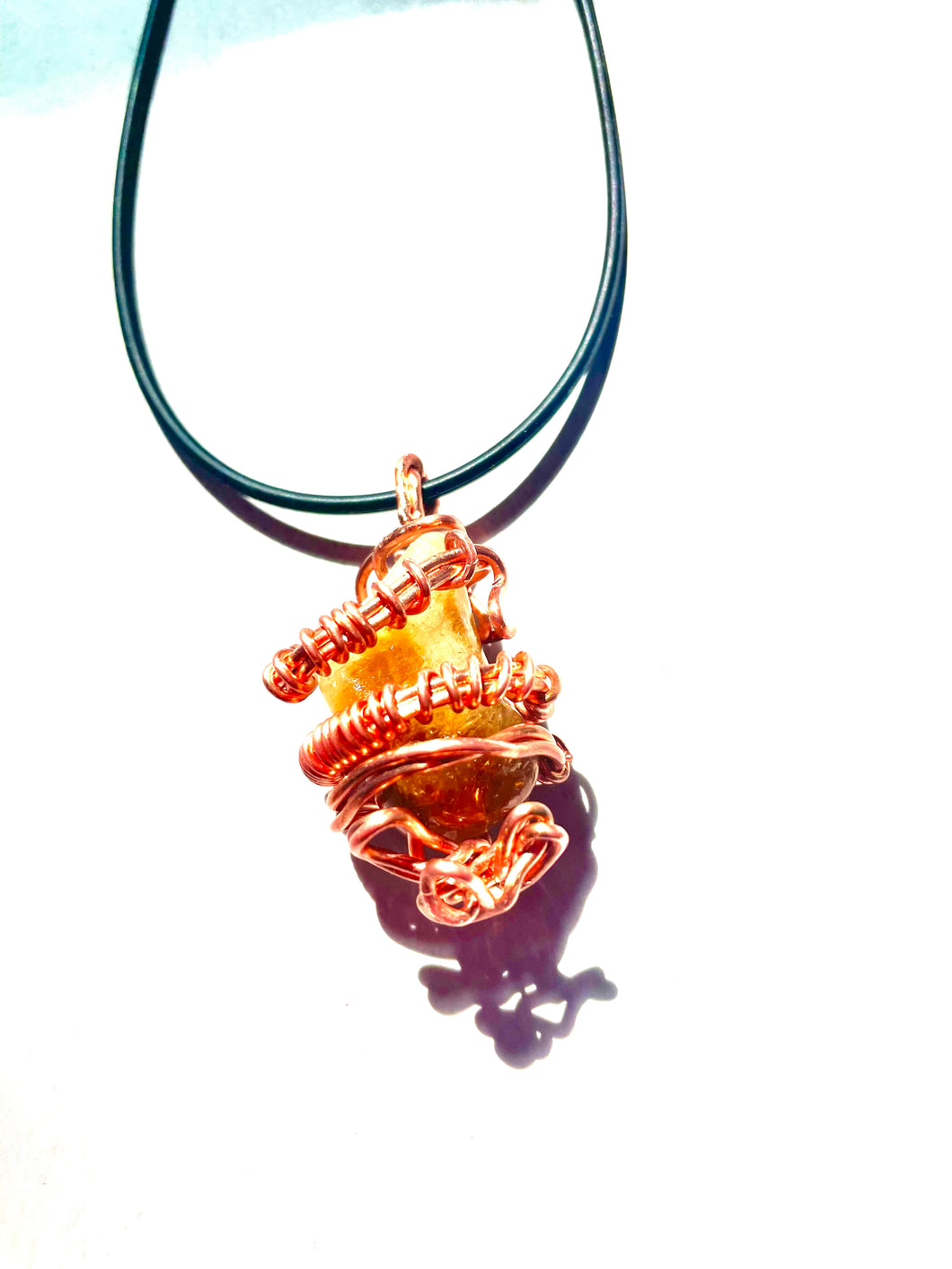 Citrine Healing Stone Pendant