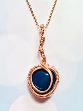 Load image into Gallery viewer, Blue Onyx Crystal Pendant
