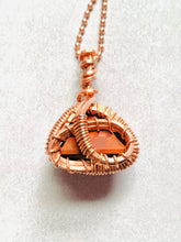 Load image into Gallery viewer, Red Jasper Pyramid Pendant
