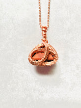 Load image into Gallery viewer, Red Jasper Pyramid Pendant
