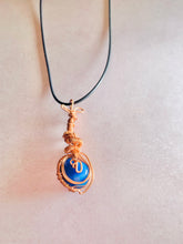 Load image into Gallery viewer, Blue Onyx Crystal Pendant
